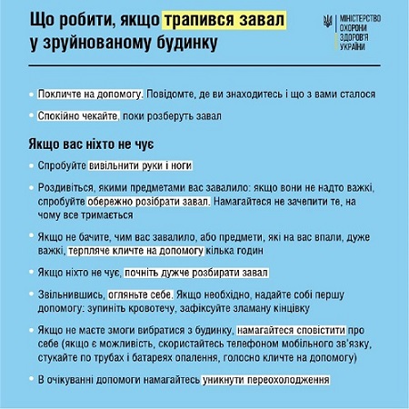 Як діяти у разі загрози обвалу будівлі Як діяти у разі загрози обвалу будівлі