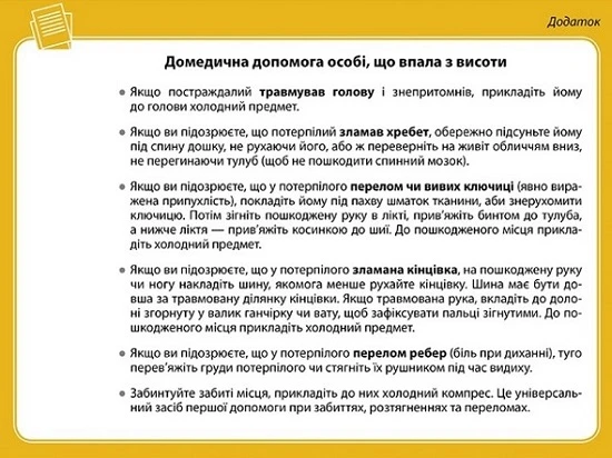 Падіння з висоти: все про травми та засоби захисту домедична допомога при падінні з висоти