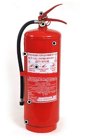 Маркування вогнегасників маркування вогнегасників